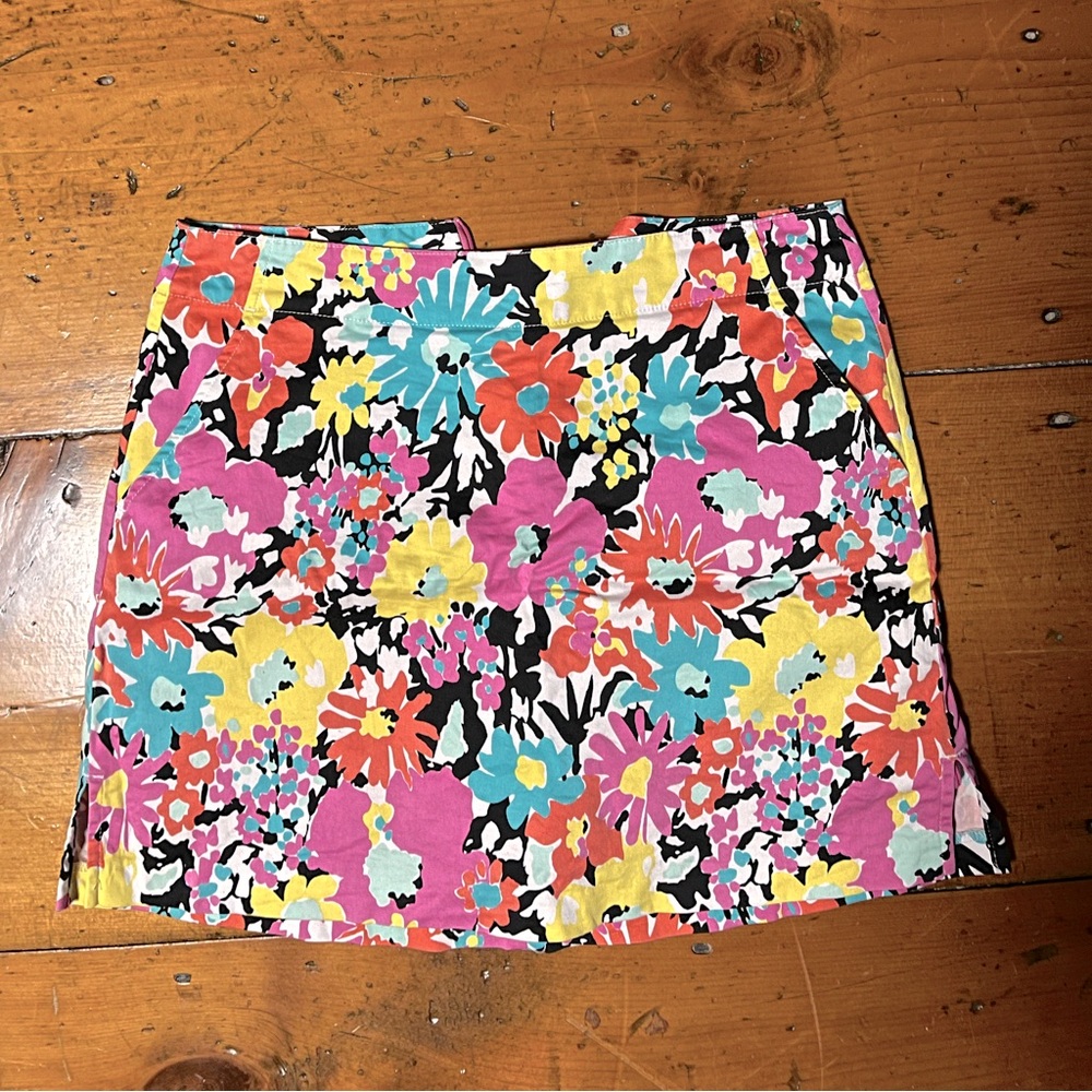 Lady Hagen golf skirt skort size 4 pink floral